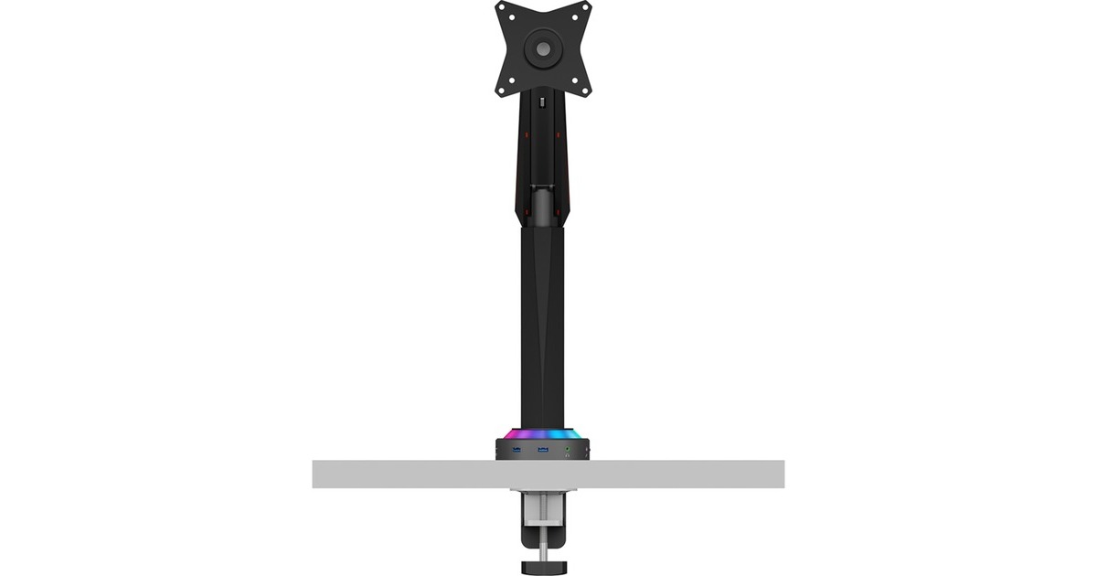 ICY BOXBOX IB-MSG303BL-T monitorarm  (Zwart (mat))