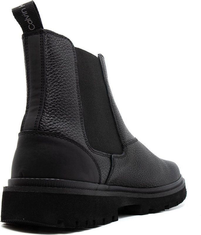 Calvin Klein Eva Mid Chelsea Boots - Zwart