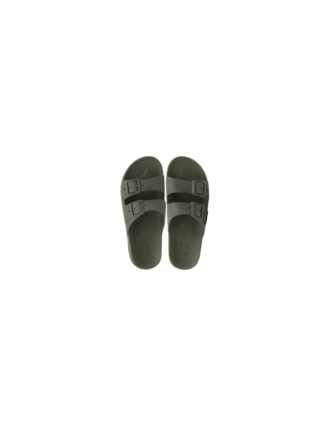 cacatoes Claquettes Femme Rio de Janeiro Dark Kaki