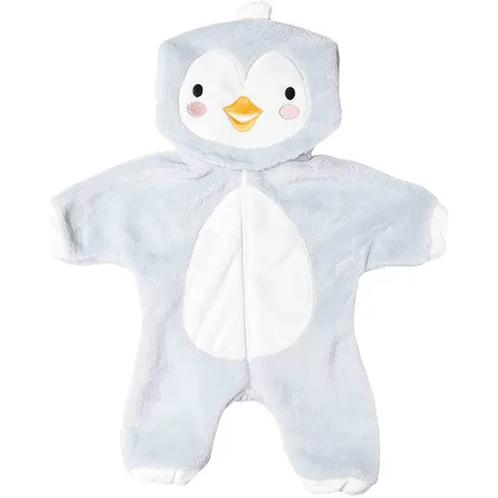 Heless 1198 - Overall für Puppen im Pinguin-Design, Größe 28 - 35 cm