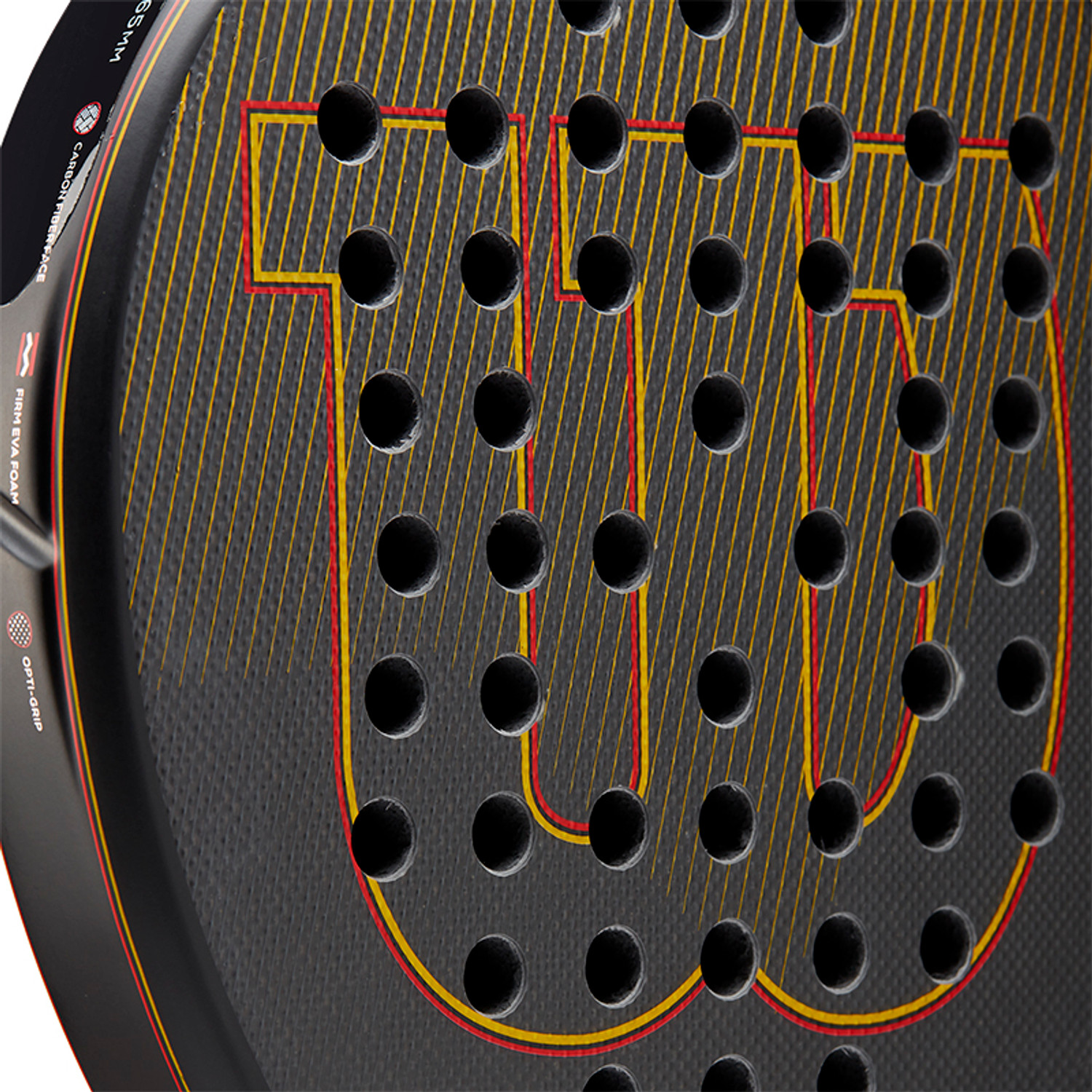 Wilson Pro Staff V2 Black/Red/Yellow Tweedekans