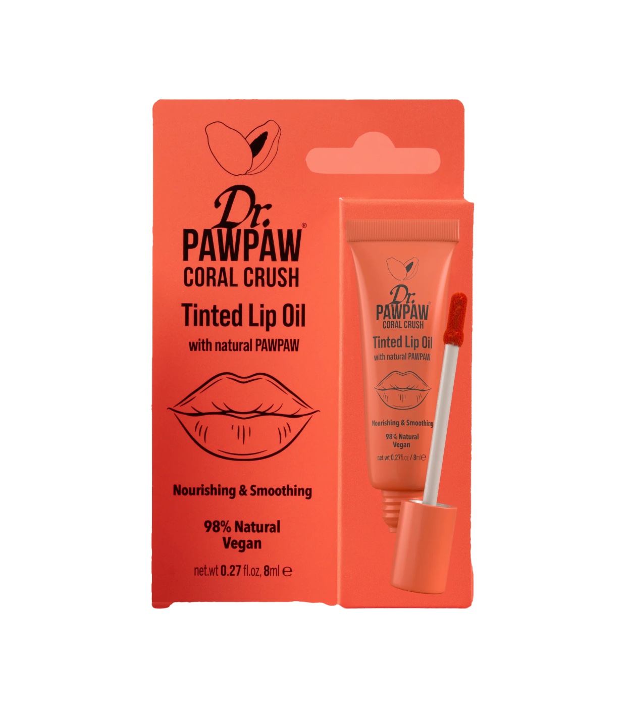 Dr. Paw Paw - Batom Nutritivo - Coral Crush