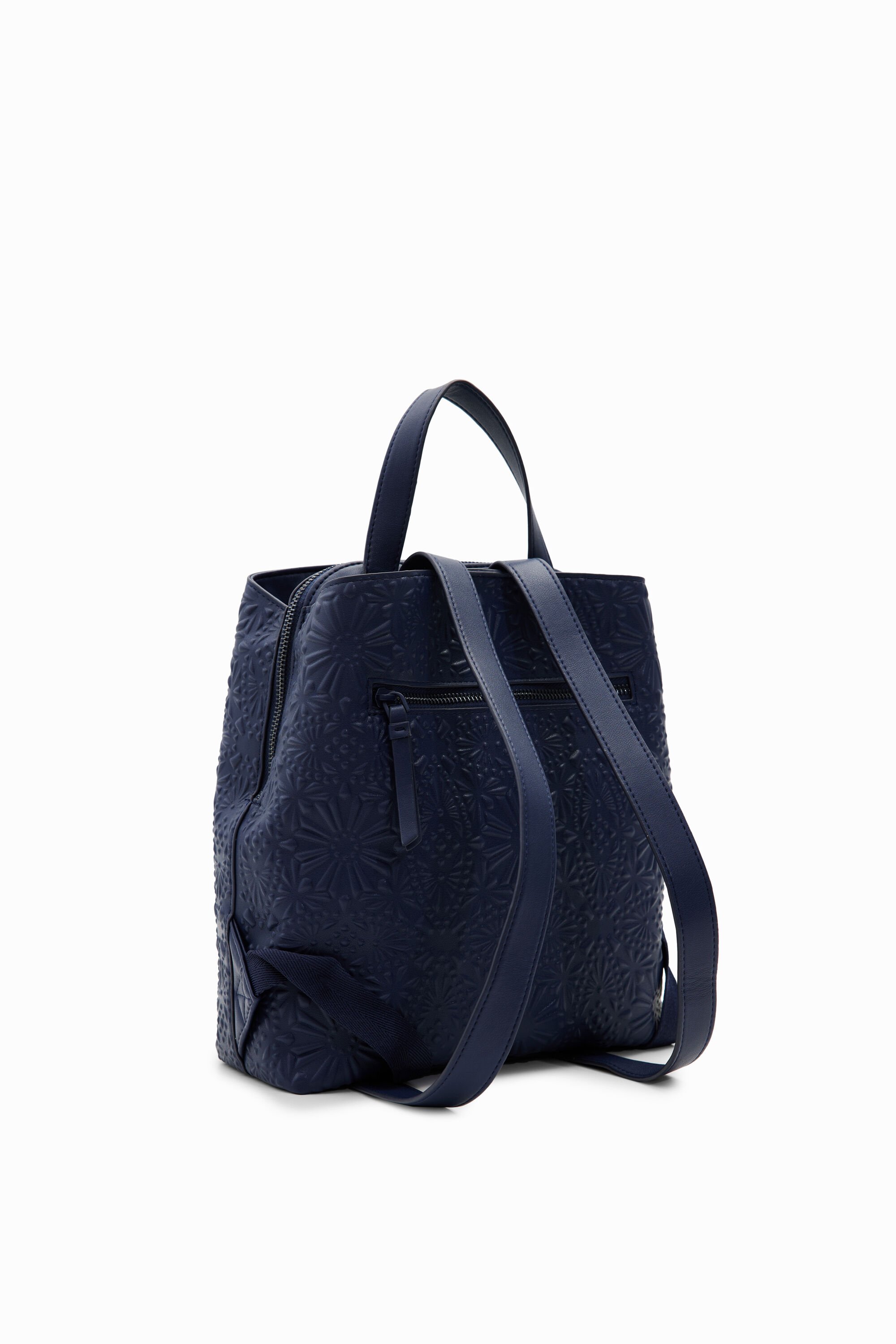 Petit sac à dos relief géométrique