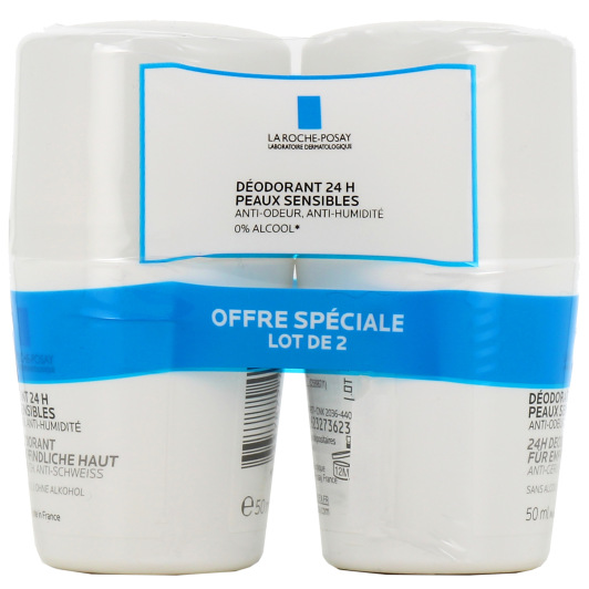 Déodorant roll-on anti-odeurs 24h La Roche Posay