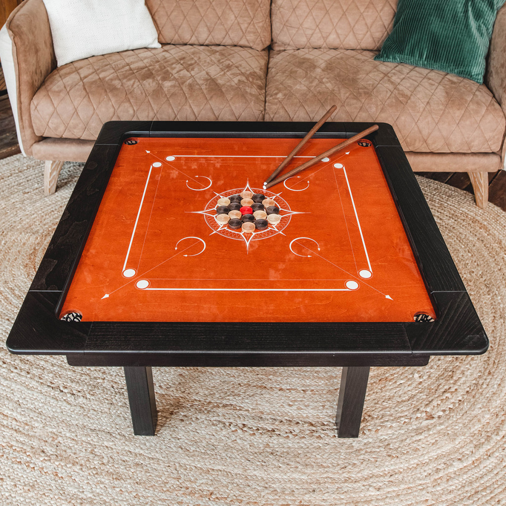 Woodestic Carrom Set (Cerisier - Ébène)
