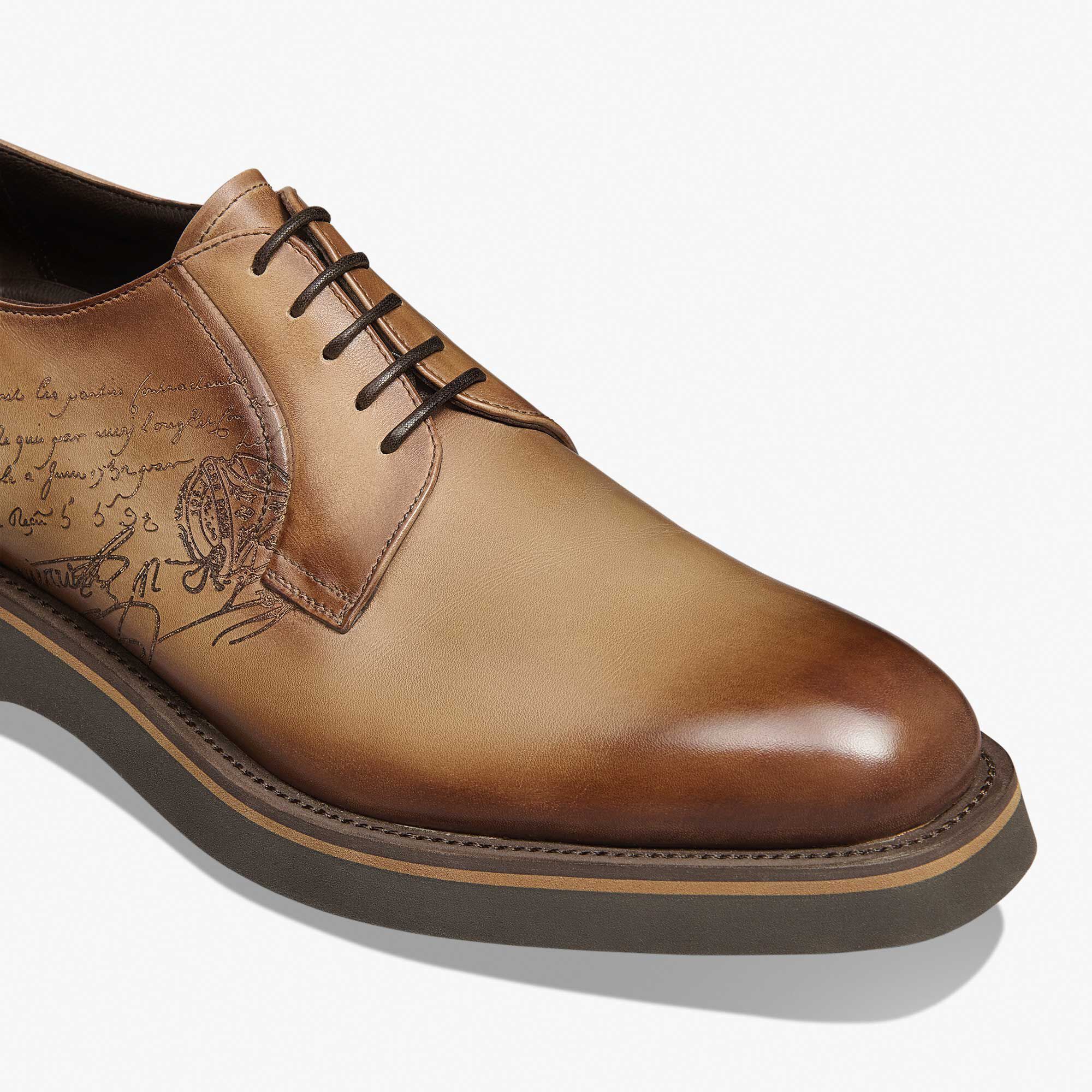 Derby Alessio En Cuir Scritto