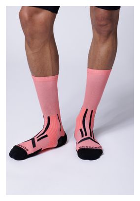 Chaussettes X-Socks Trail Perform Crew Dusty Rose/Noir