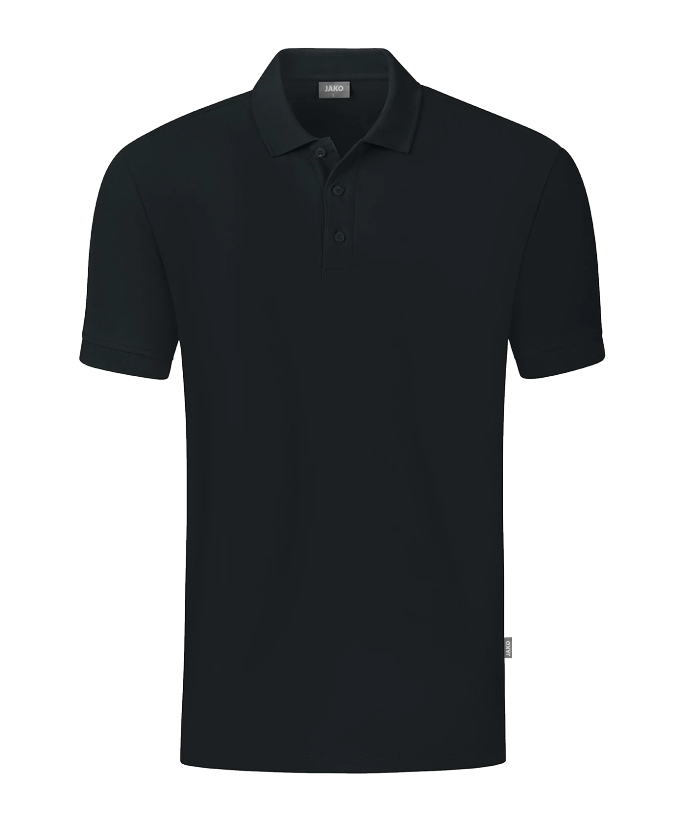JAKO Organic Polo Shirt Schwarz F800