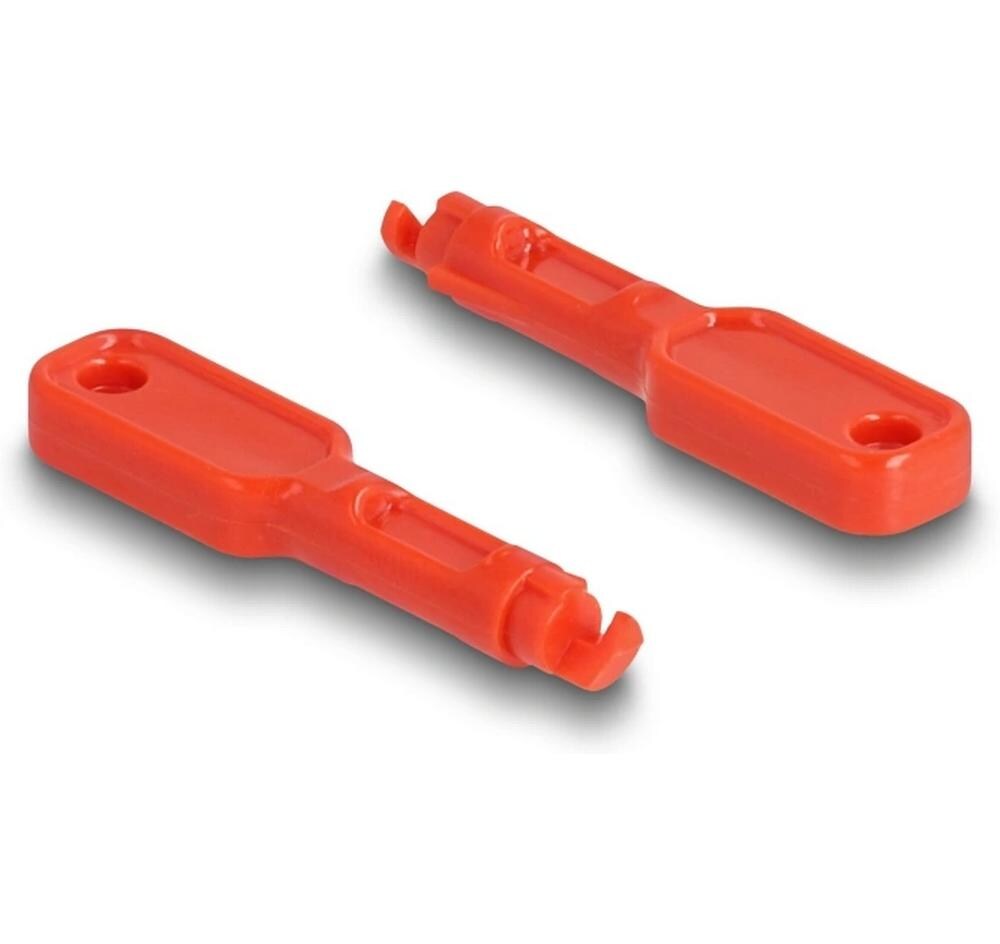 RJ45 Port Blocker Set für RJ45 Buchse 1 StückDelock RJ45 Port Blocker Set für RJ45 Buchse 10 Stück