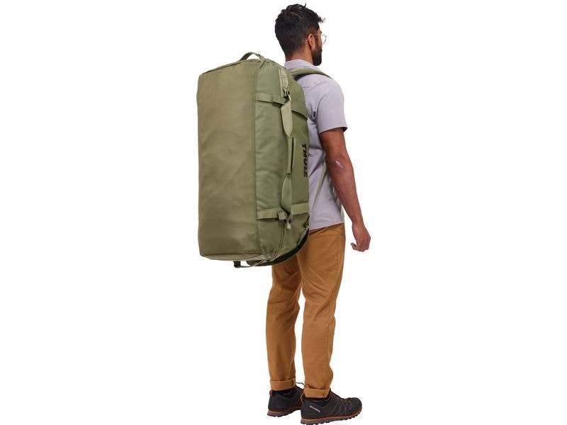 Thule Duffle Bag Chasm 90 l, Olivine Reisetasche und Rucksack in einem