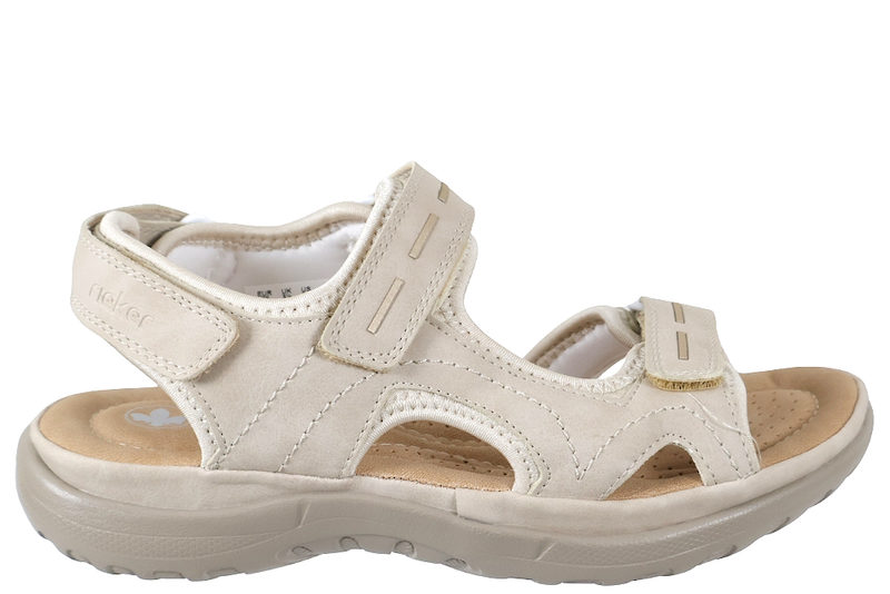 RIEKER SANDAL I BEIGE PU