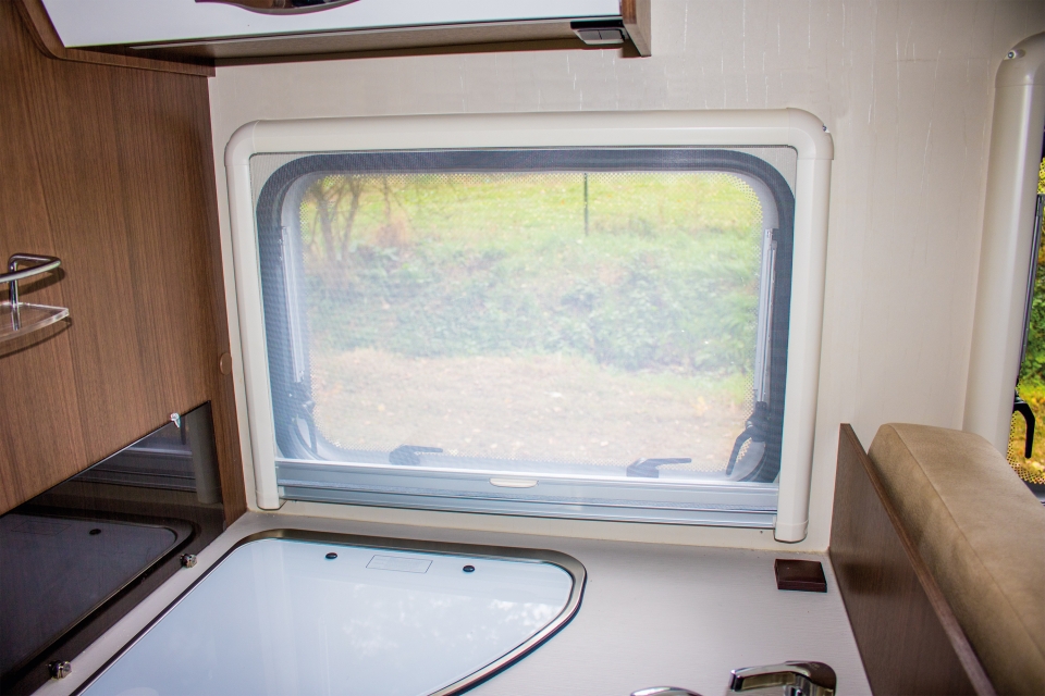 Remis Remiflair IV Kombi Plisseerollo für vorgehängte Fenster grau 1664 x 800 mm