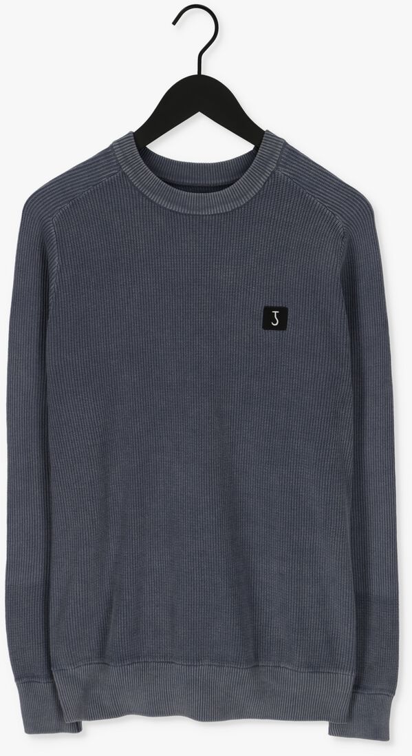 BUTCHER OF BLUE grijze butcher of blue trui larsen crew knit