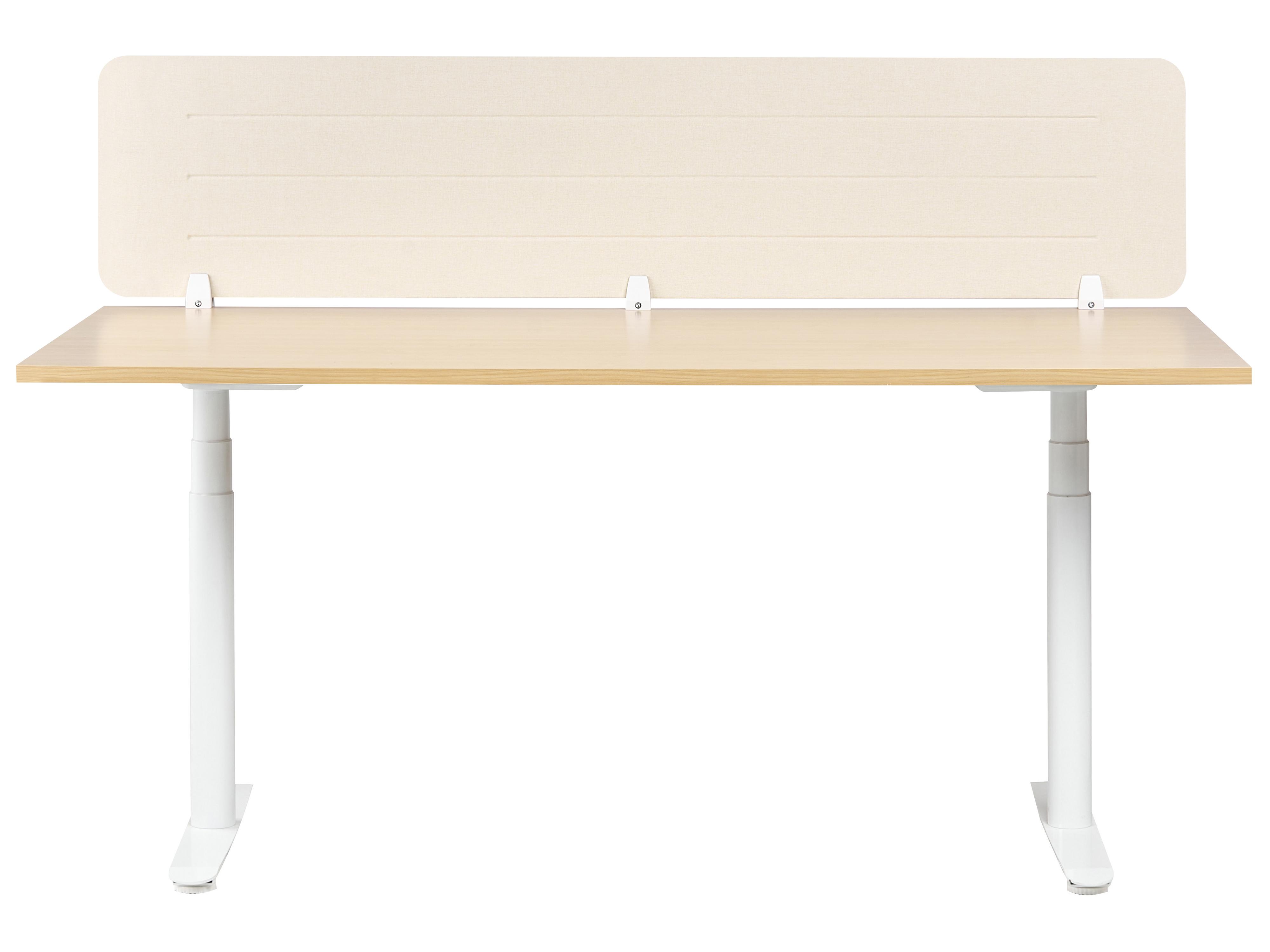 Bureauscheidingswand ZIGGY Lichtbeige