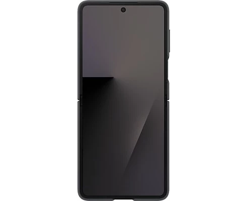 Samsung Galaxy Flip7 Ring Case (Silicone) Black