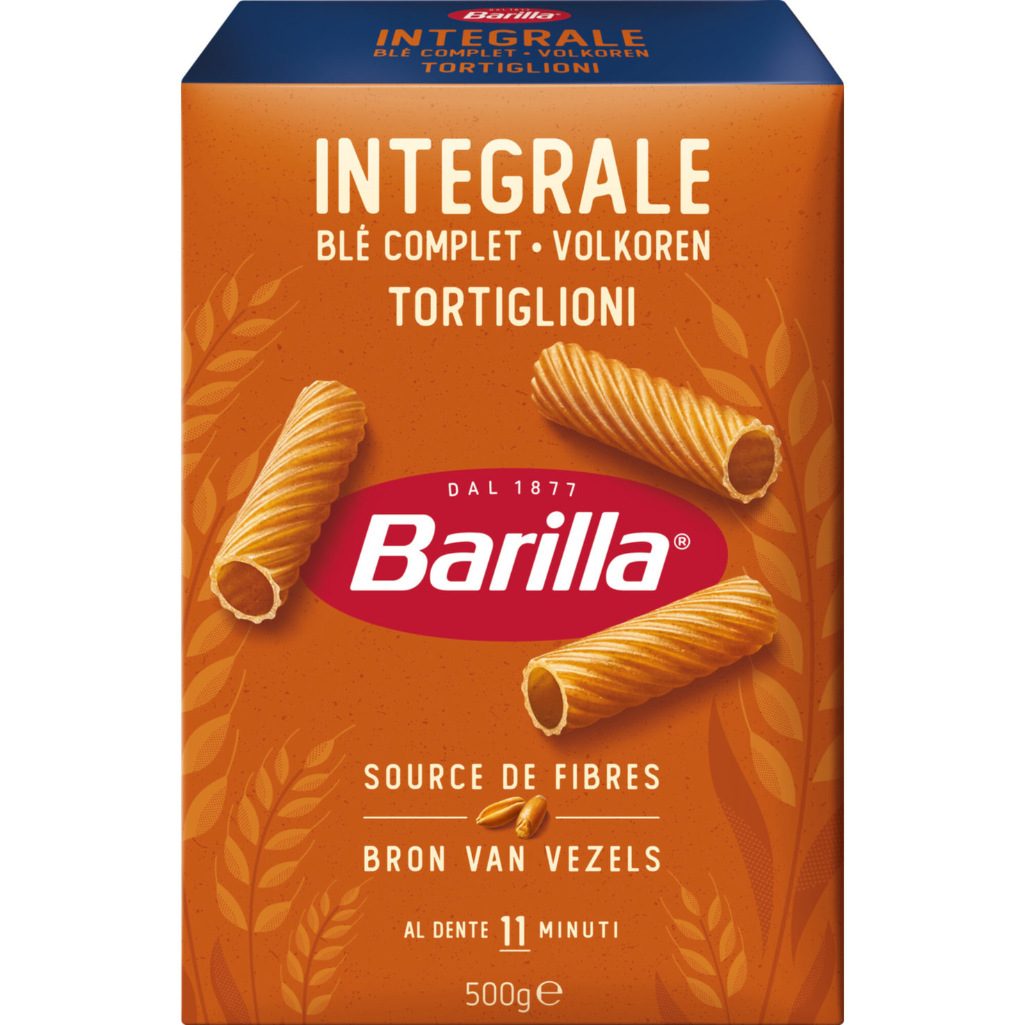 Barilla Integrale Tortiglioni Vollkorn