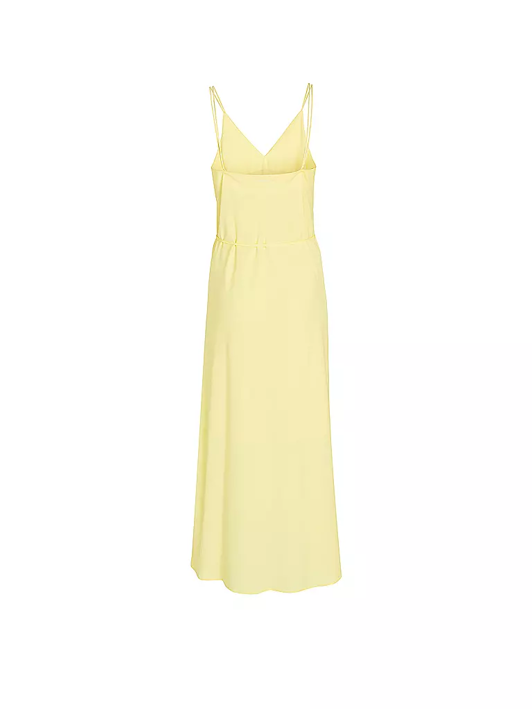 CALVIN KLEIN Midikleid gelb