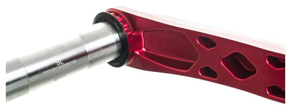 Manivelles Race Face Atlas Cinch Direct-Mount (sans boitier) Rouge