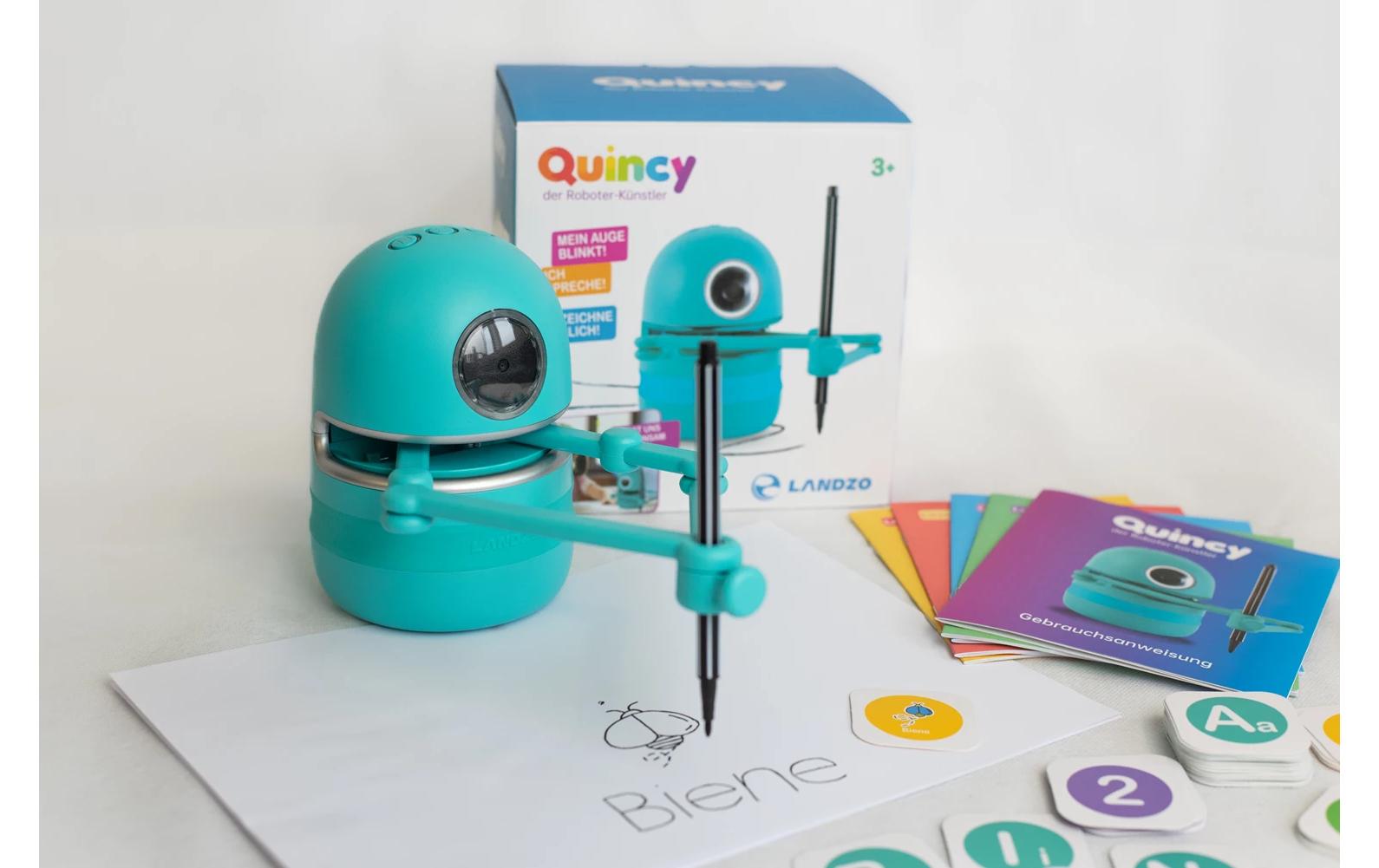 Roboter Quincy -DE-Bindungsförderndes Lernspielzeug