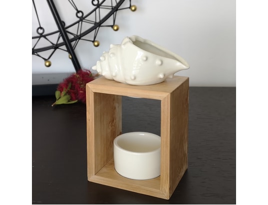 ZEN AROME - Diffuseur d'huiles essentielles Brûle parfum série naturéa - shell