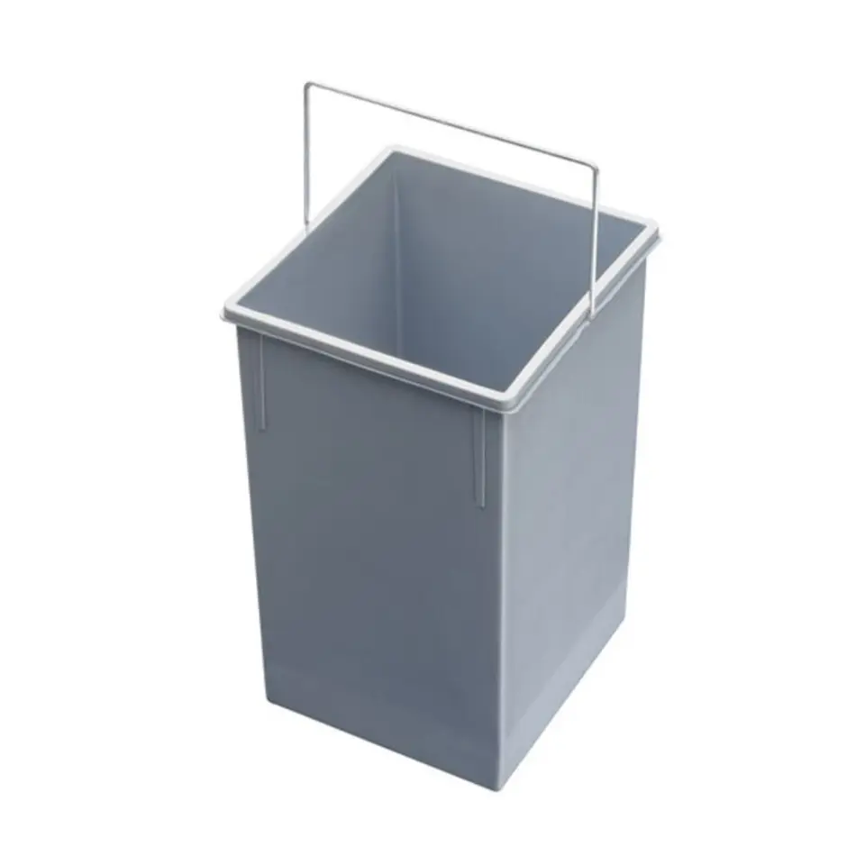 Hailo Multi-Box Duo L Inbouwprullenbak - 2x14L - wit