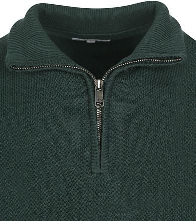 McGregor Half Zip Trui Merinowol Blend Pine Groen MM242.1204.01-5005 kopen
