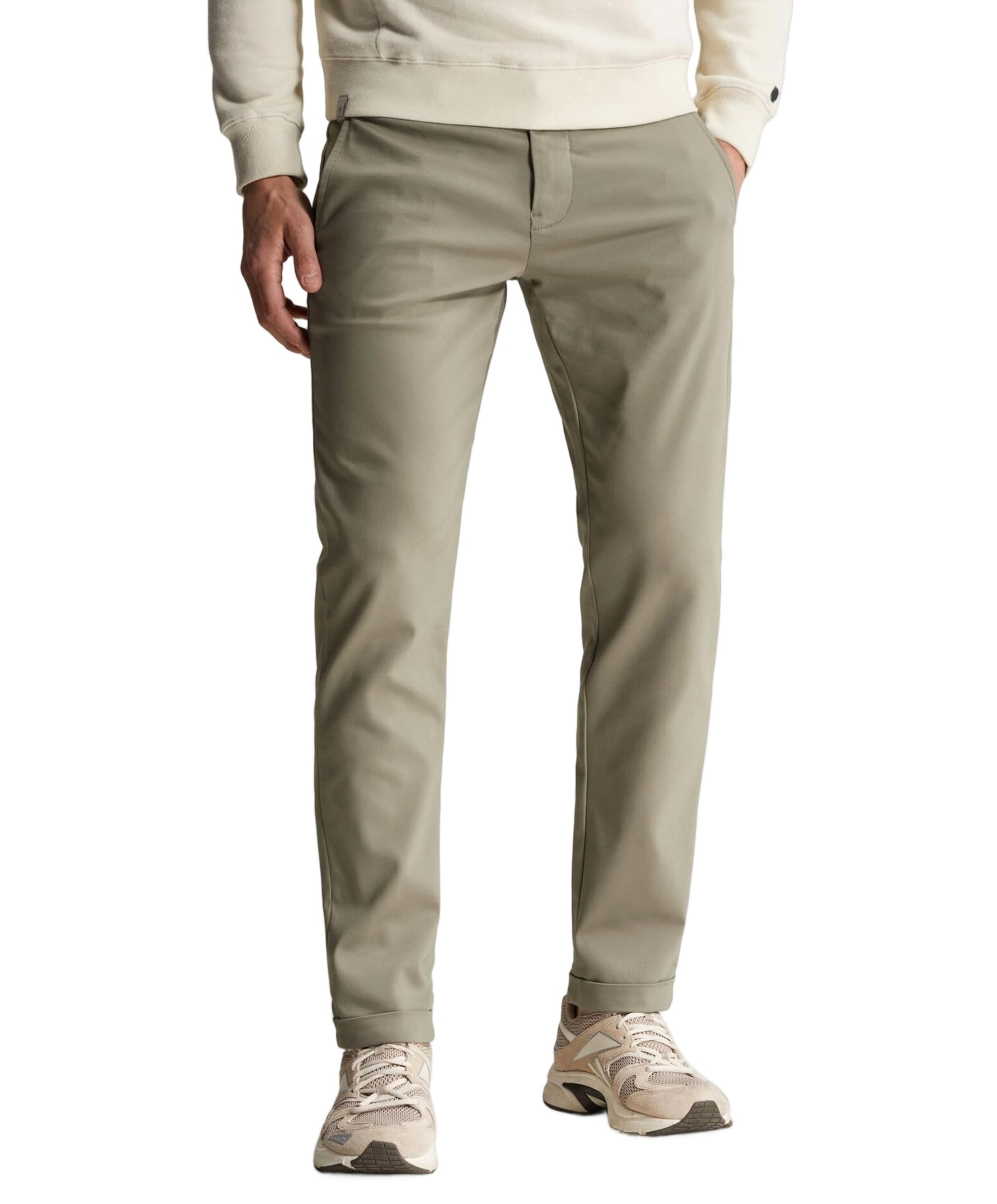 Cast Iron CYLAS CHINO MEGDA POWER heren broek groen