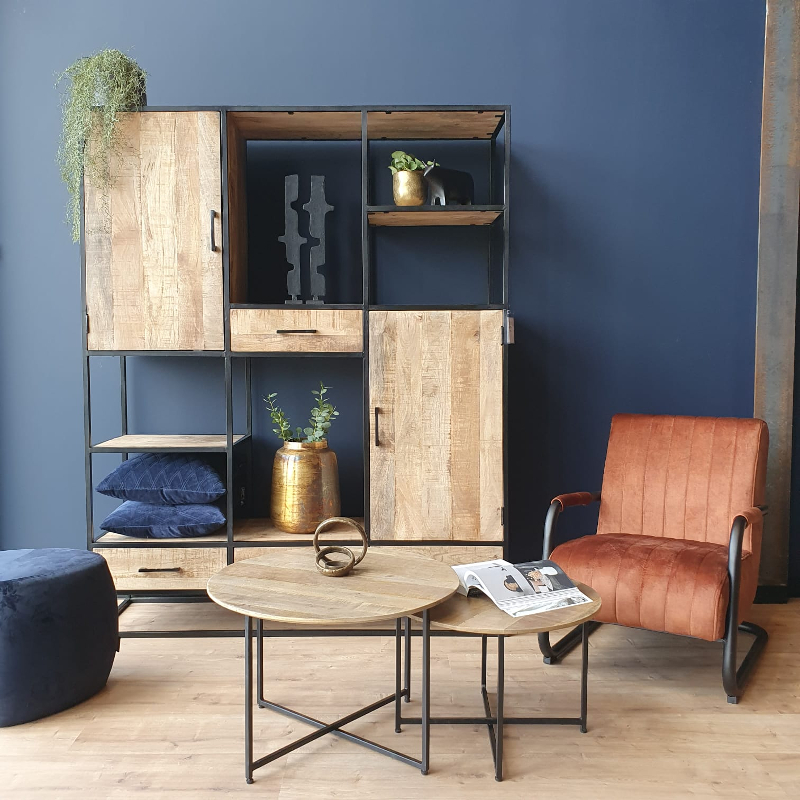 Salontafel Amstel - set van 2 Naturel