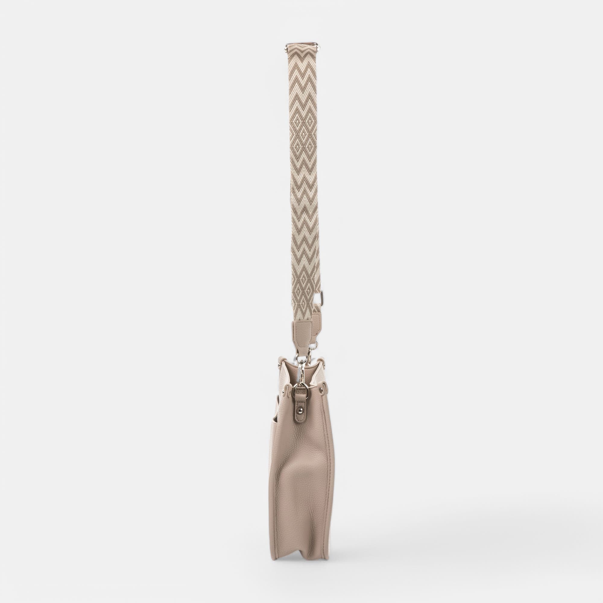 Sac bandoulière beige