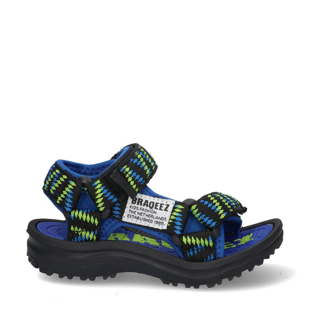 Braqeez Sky Sportsandalen kobaltblauw