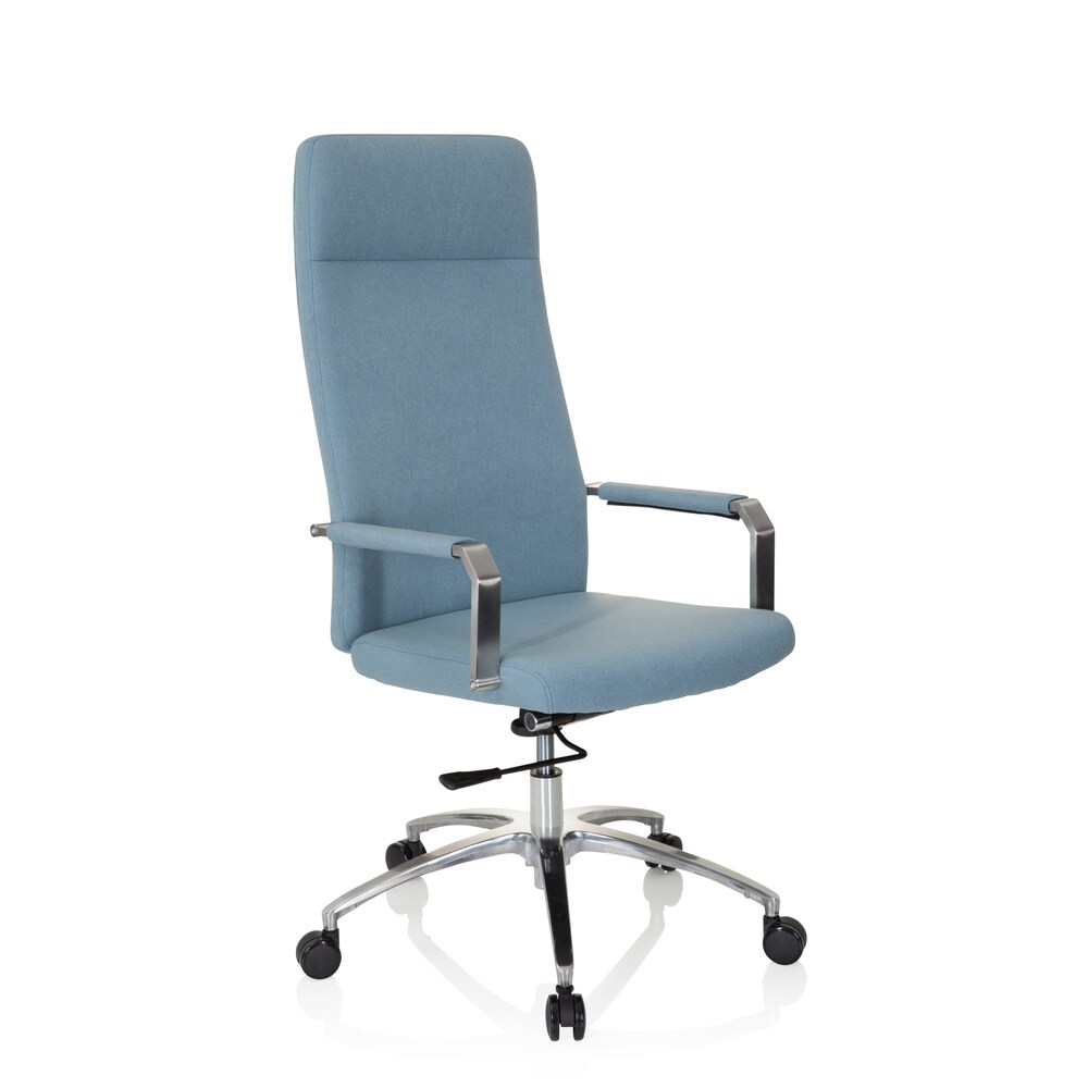 Home Office Bürostuhl SARANTO PLUS I Stoff mit Armlehnen hjh OFFICE