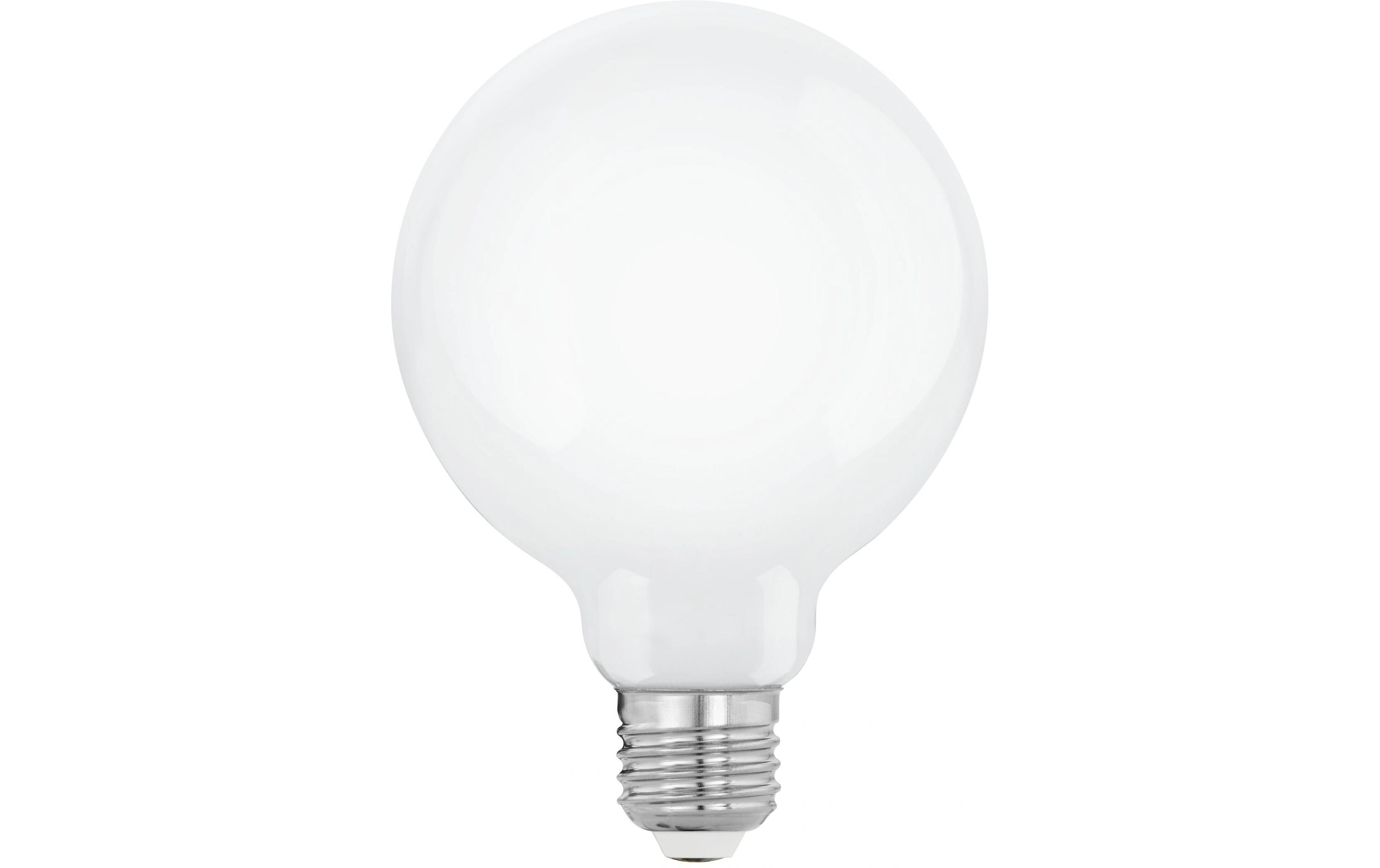 Lampe 7.5 W E27 WarmweissLED-Leuchtmittel mit weissem Glas