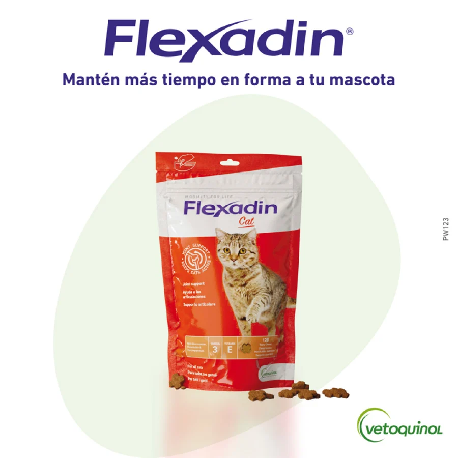 Vetoquinol Flexadin Adulto Condroprotetor para gatos
