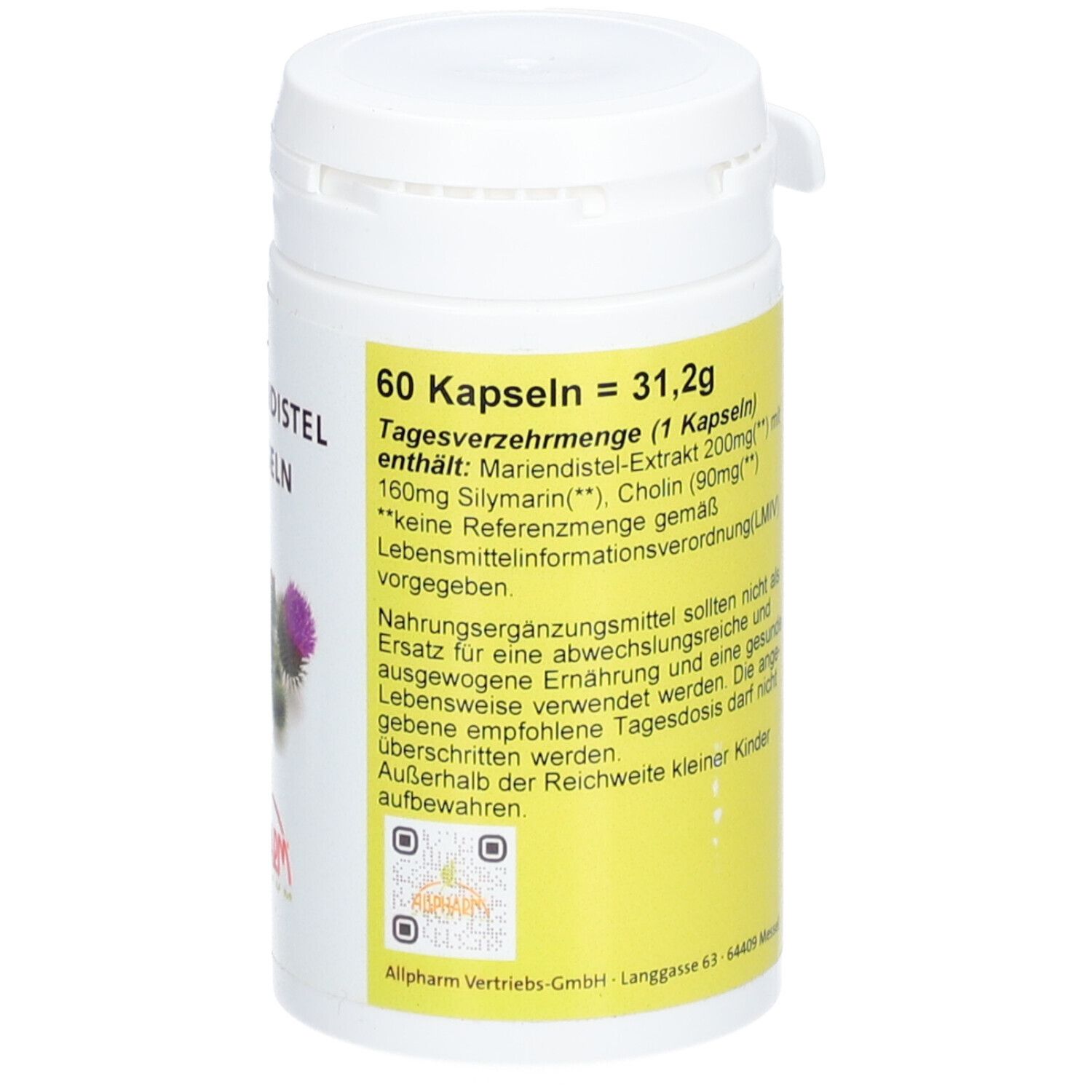 Sovitamed Mariendistel Kapseln