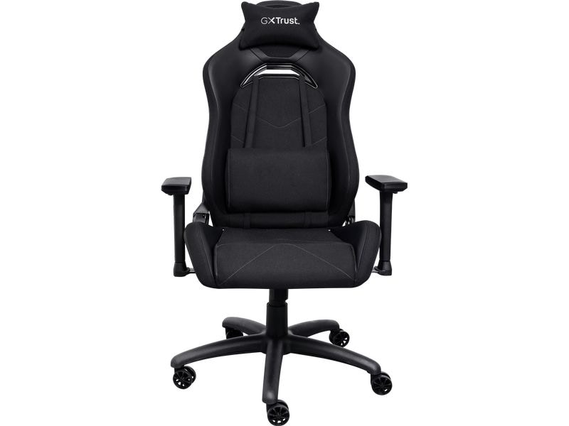 Trust Gaming-Stuhl GXT 714 RUYA Schwarz Komfortabler, vollständig einstellbarer Gaming-Stuhl, hergestellt aus recycelten Materialien