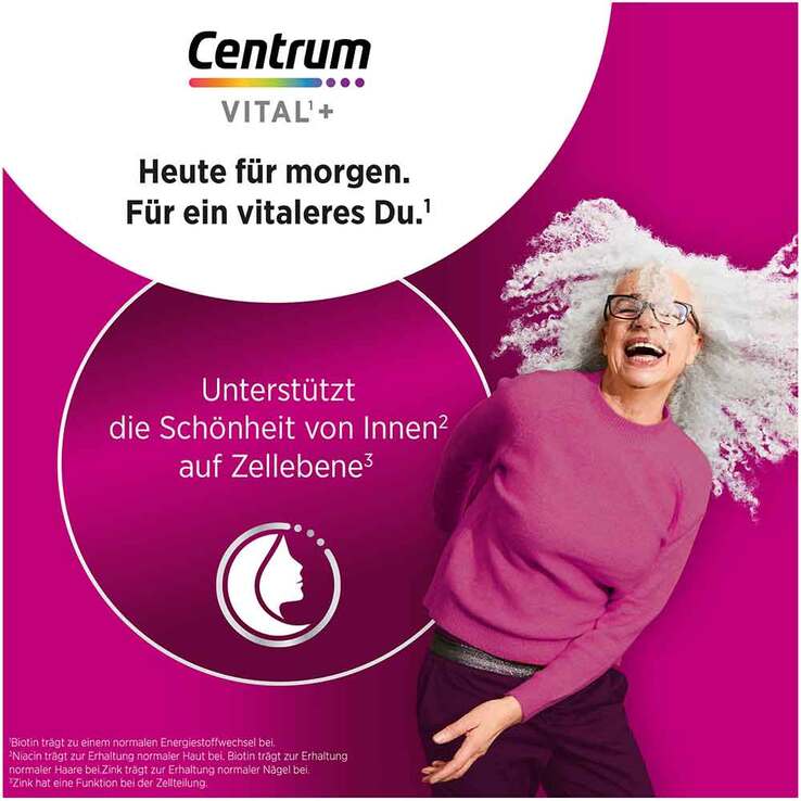Centrum Vital + Haut Haare & Nägel Tabletten, 30 St