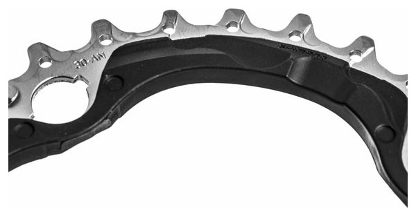 SHIMANO Plateau Intermediaire SLX 30 Dents M672 triple 96mm 10v