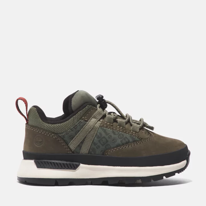 Euro Trekker Trainer para crianças pequenas na cor verde.