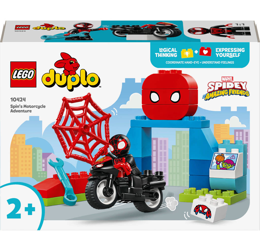 Marvel De motoravonturen van Spin Speelgoed voor Peuters 10424