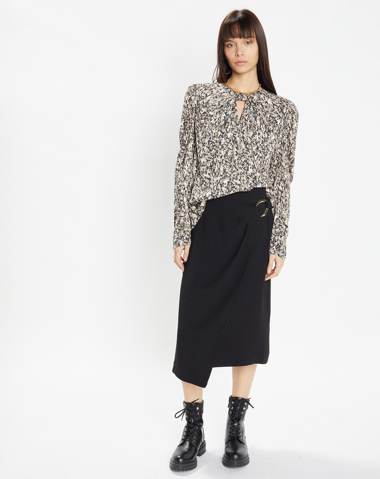 Zapa Blouse Tiago imprimée multicolore