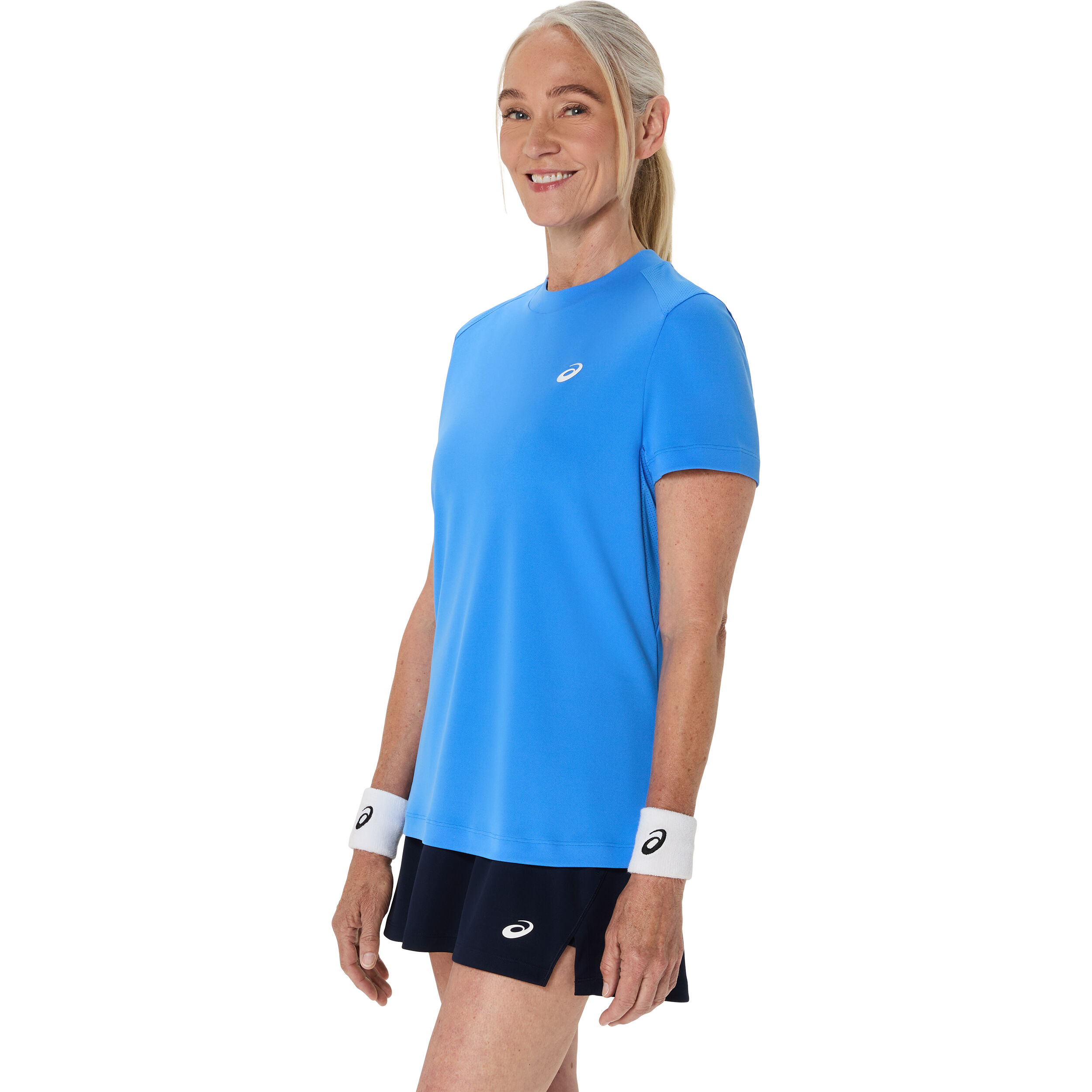 ASICS Court T-shirt Femmes - Bleu