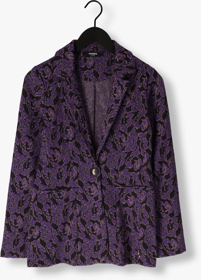 JANSEN AMSTERDAM paarse jansen amsterdam blazer patty p23