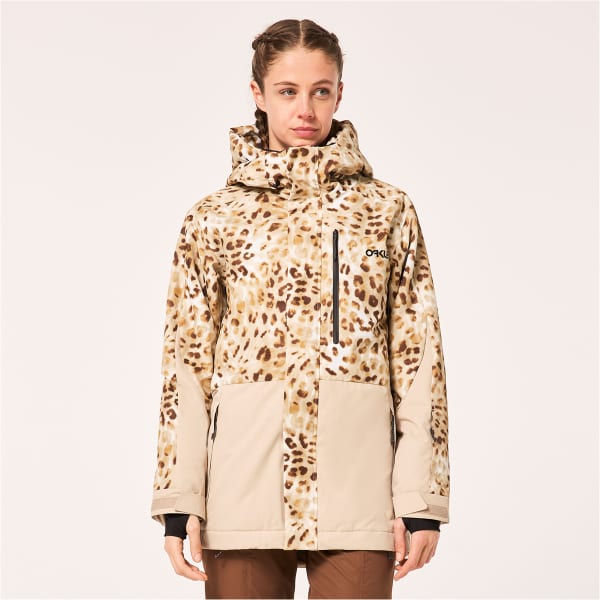Veste snowboard OAKLEY WMNS TNP TBT INSULATED JACKET CHEETA TD PRINT