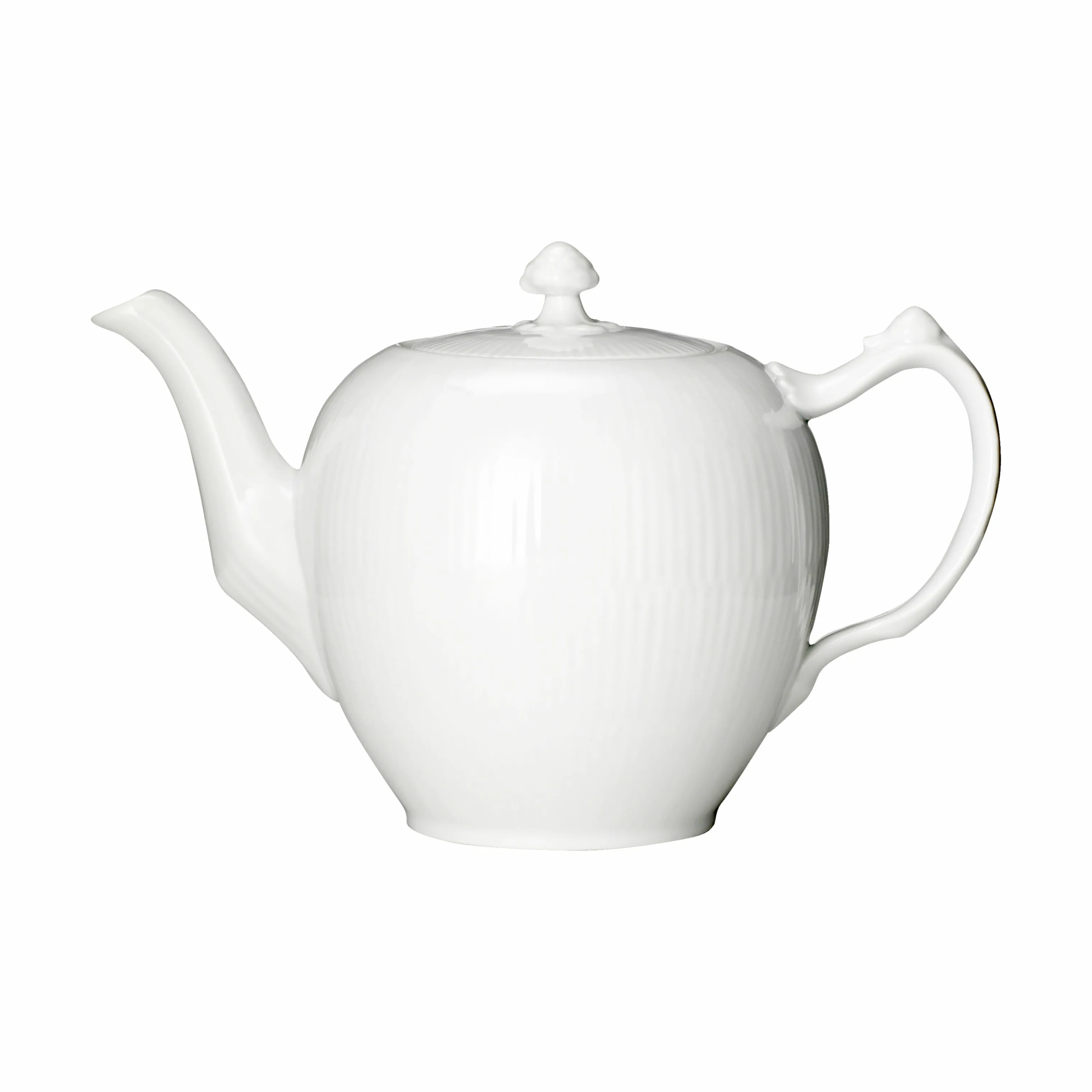 Royal Copenhagen Hvid Riflet Tekande