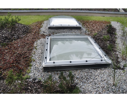 VELUX platdakvenster ISD 0000 helder acryl 60x60 cm (bovenelement)