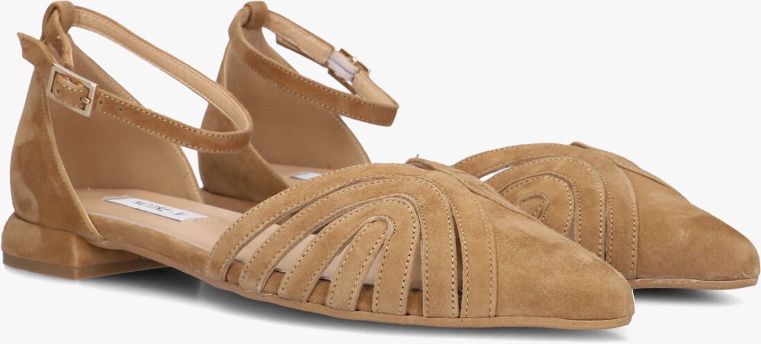camel notre-v platte sandalen 12264