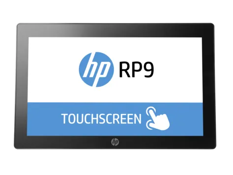 HP RP9 G1 Retail System 9015 - Alt-i-én - 1 x Celeron G3900 / 2.8 GHz - vPro - RAM 4 GB - SSD 128 GB - 3D V-NAND technology - HD Graphics 510 - GigE - FreeDOS 2.0 - skærm: LED 15.6