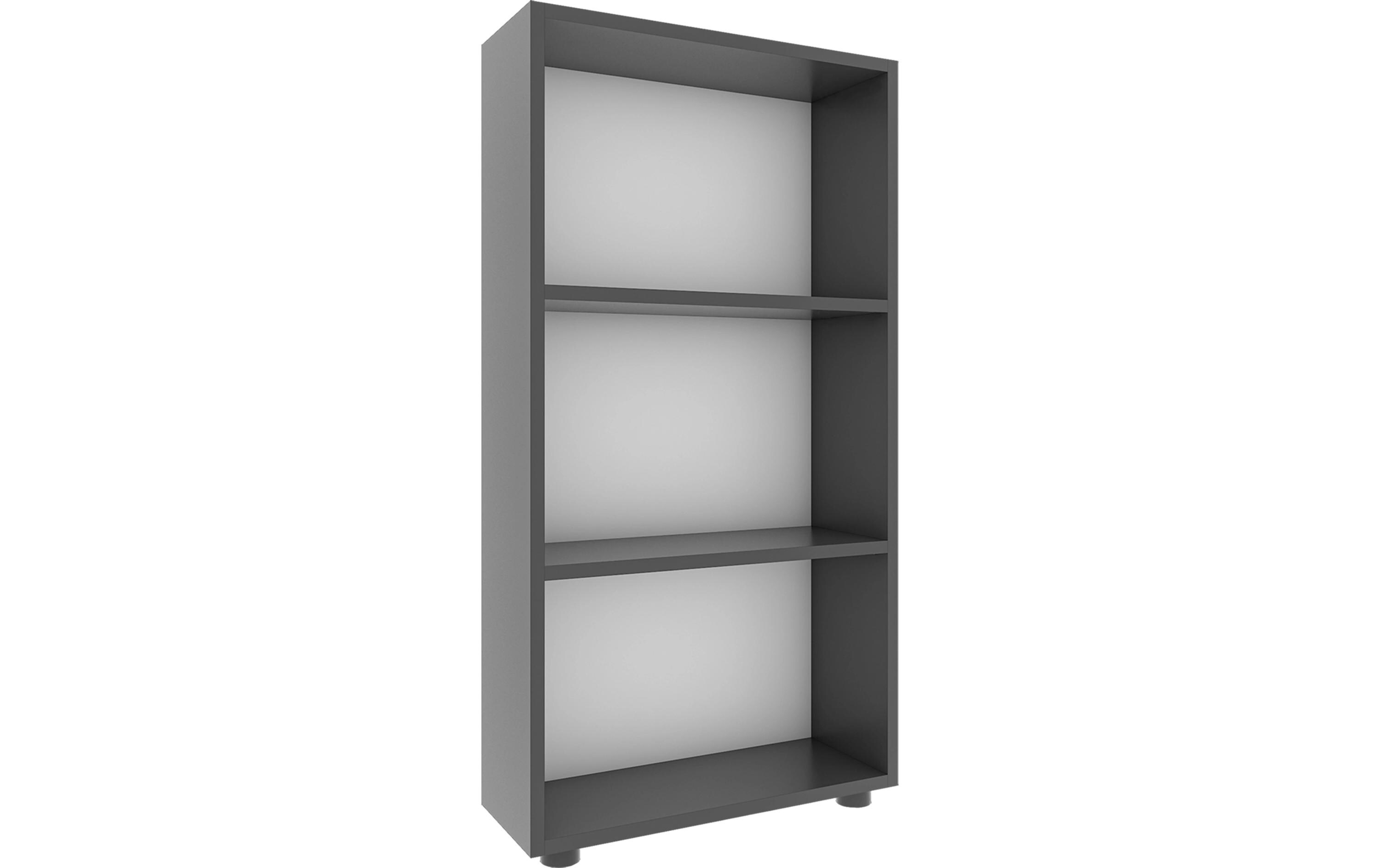 Regal Bulas 3-fach 108 x 56 cm, AnthrazitStandregal