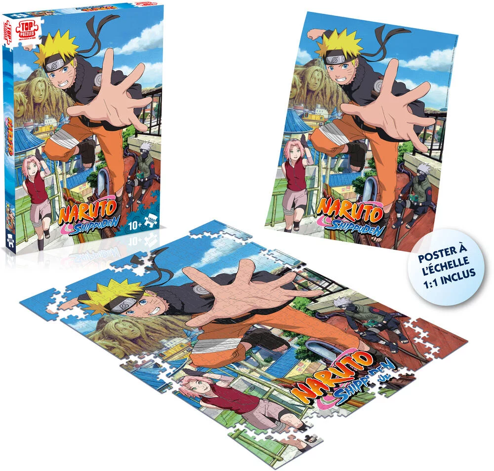 NARUTO SHIPPUDEN  - PUZZLE RETOUR A KONOHA 1000 PIECES