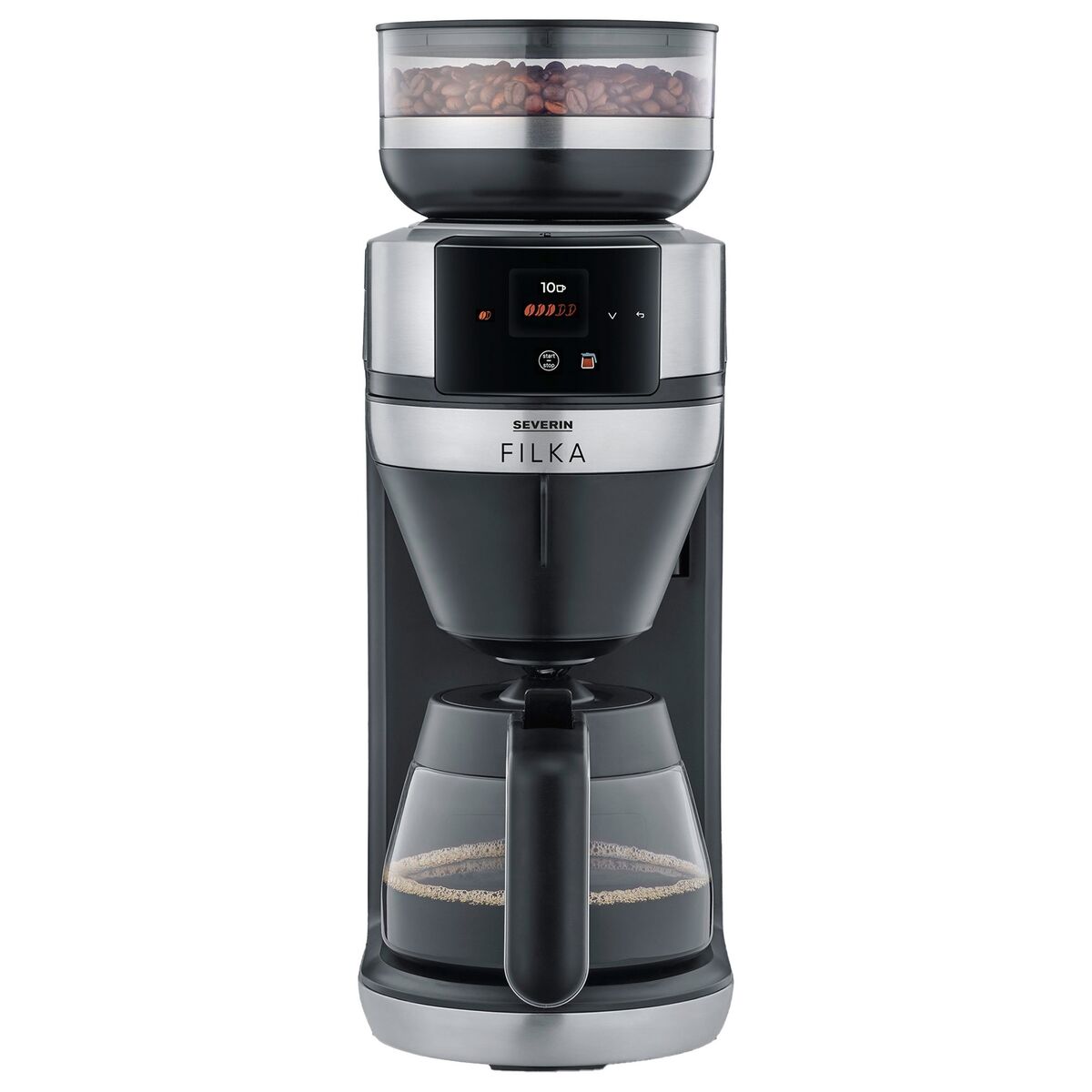 Filka Helautomatisk kaffetrakter med glasskanne